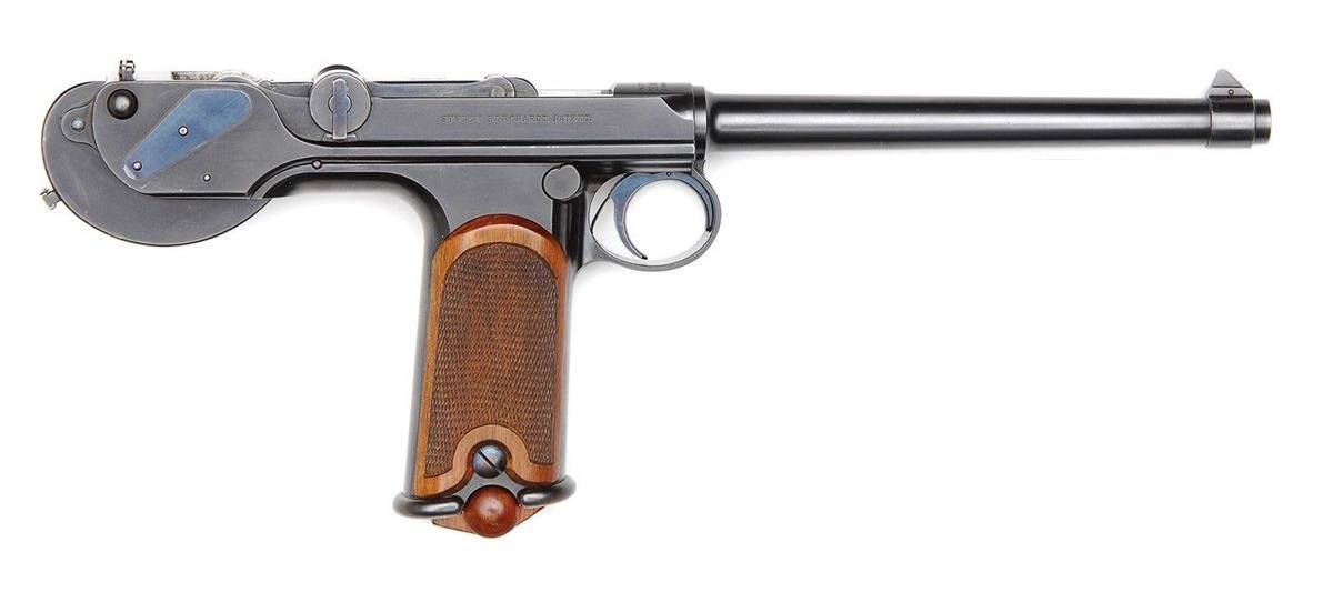Пистолет борхард к-93 (borchardt c93 pistol)