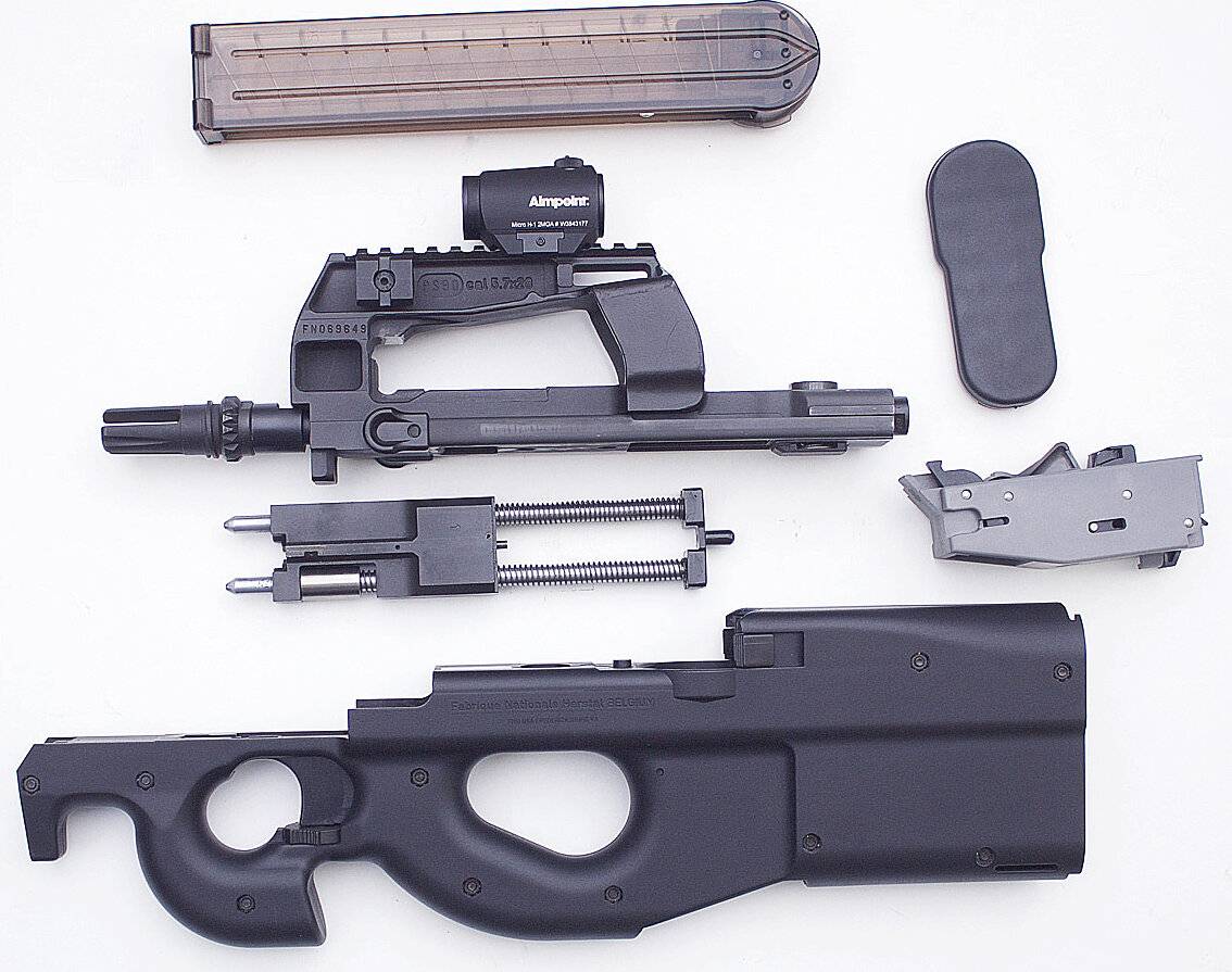 Fn p90 - бельгийский пистолет-пулемет, используемый по всему миру, особенности конструкции, характеристики и боеприпасы, достоинства и недостатки, модификации