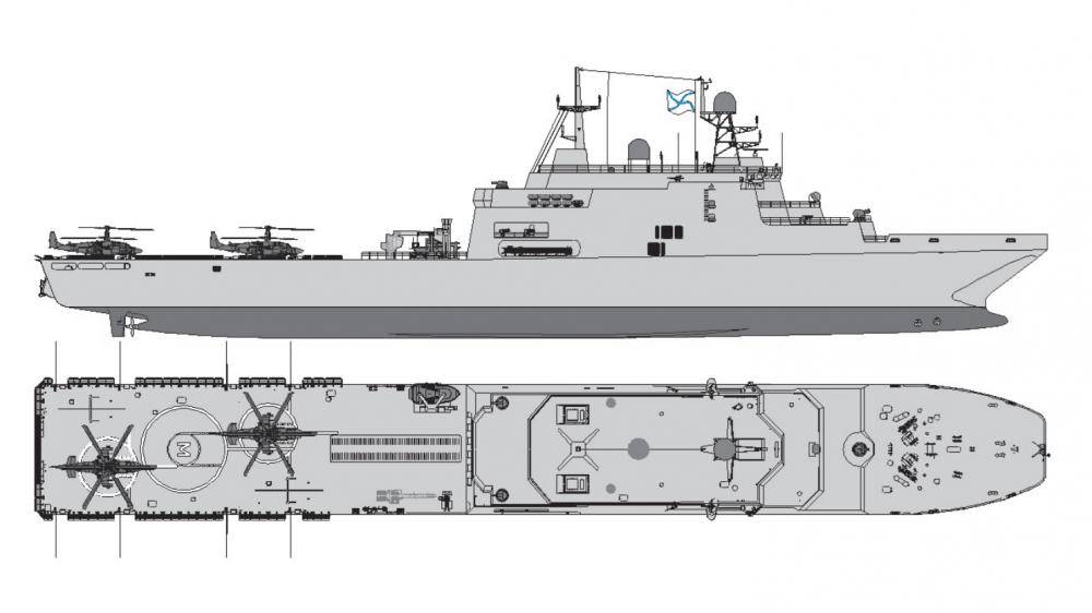 Проект 11711 - бдк, большие десантные корабли, история разработки, иван грен, конструкция и вооружение, характеристики, достоинства и недостатки
