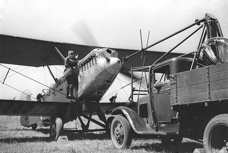 Самолет-разведчик Р-5 – первый отечественный самолет
