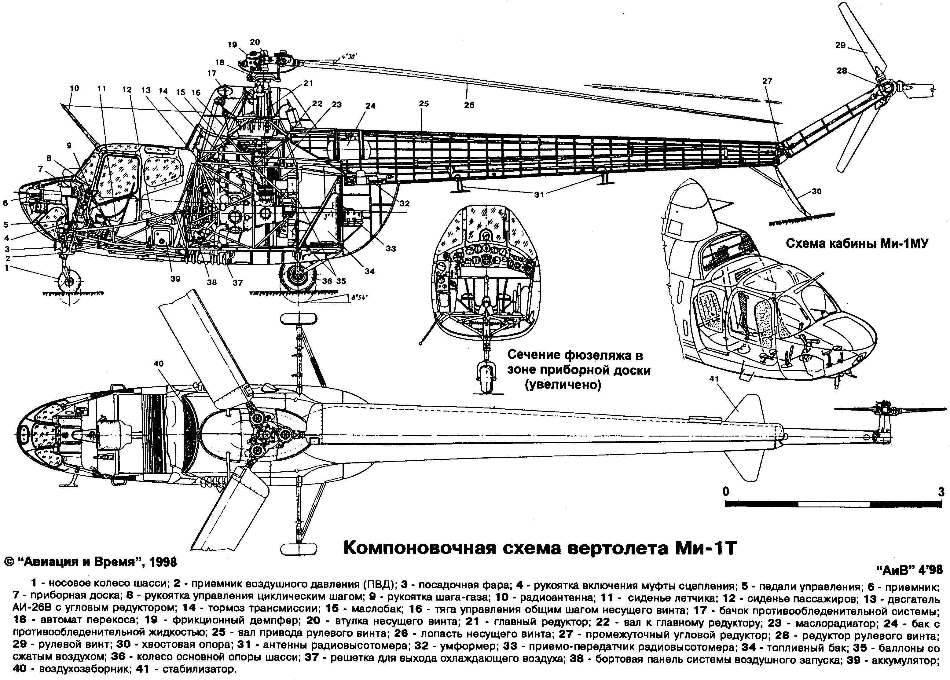 Советский многоцелевой вертолет Ми-4: история, описание и характеристики